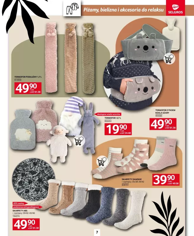 Selgros - gazetka promocyjna Katalog Home & Deco od czwartku 21.11 do środy 04.12 - strona 7