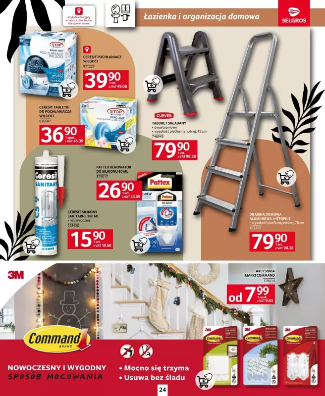 Selgros - gazetka promocyjna Katalog Home & Deco od czwartku 21.11 do środy 04.12 - strona 24