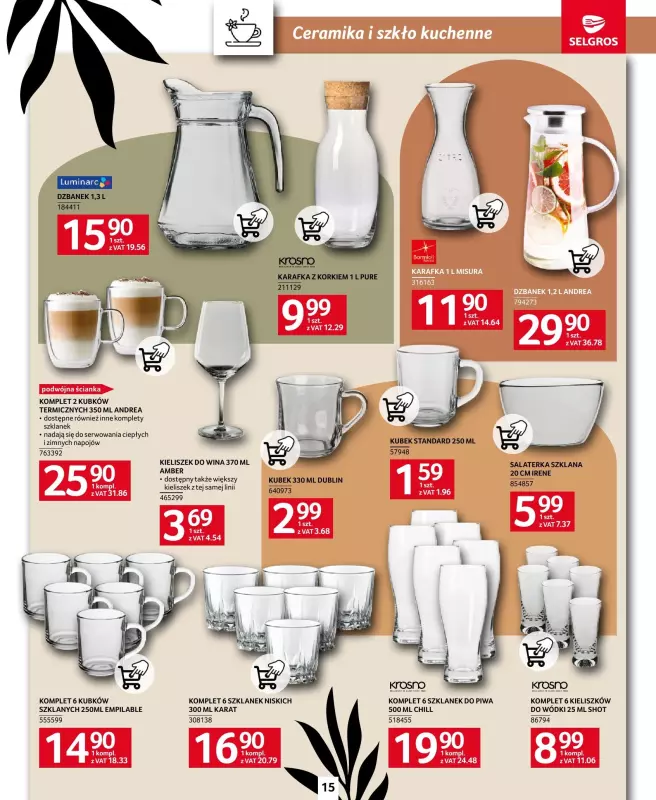 Selgros - gazetka promocyjna Katalog Home & Deco od czwartku 21.11 do środy 04.12 - strona 15