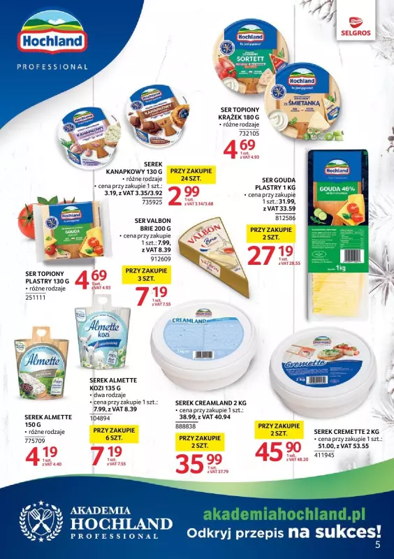 Selgros - gazetka promocyjna Katalog Markowe Produkty od czwartku 21.11 do środy 04.12 - strona 5