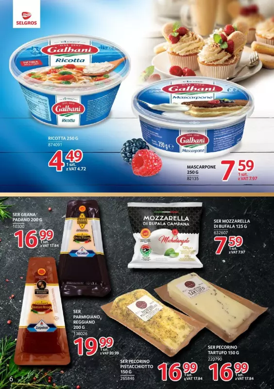 Selgros - gazetka promocyjna Katalog Markowe Produkty od czwartku 21.11 do środy 04.12 - strona 6