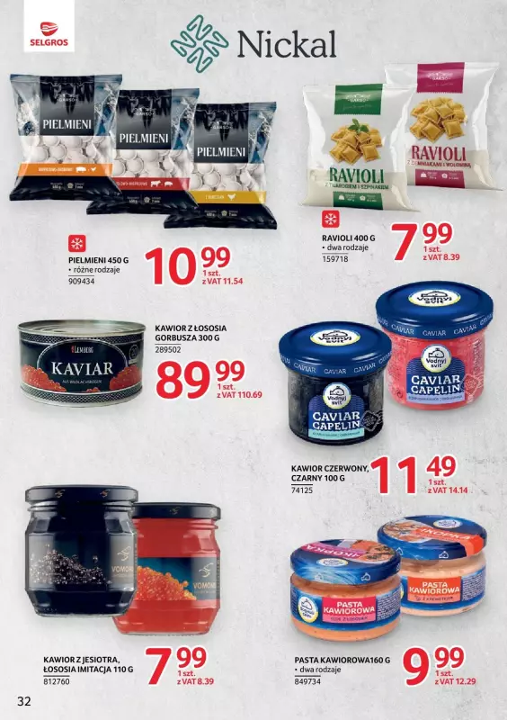 Selgros - gazetka promocyjna Katalog Markowe Produkty od czwartku 21.11 do środy 04.12 - strona 32