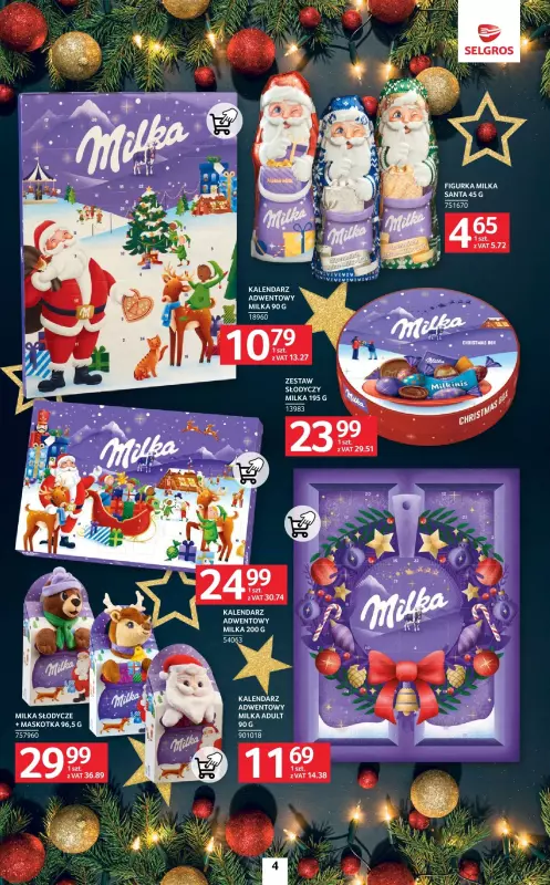 Selgros - gazetka promocyjna Katalog Prezenty od czwartku 21.11 do środy 04.12 - strona 4