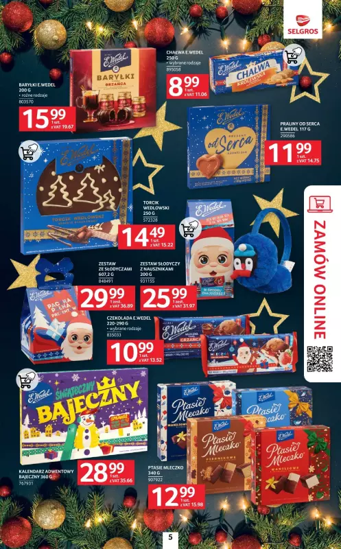 Selgros - gazetka promocyjna Katalog Prezenty od czwartku 21.11 do środy 04.12 - strona 5