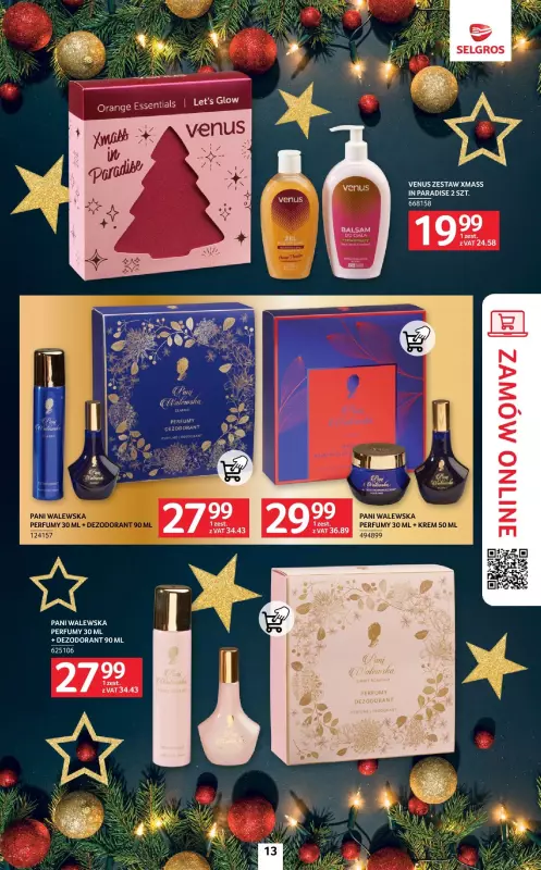 Selgros - gazetka promocyjna Katalog Prezenty od czwartku 21.11 do środy 04.12 - strona 13