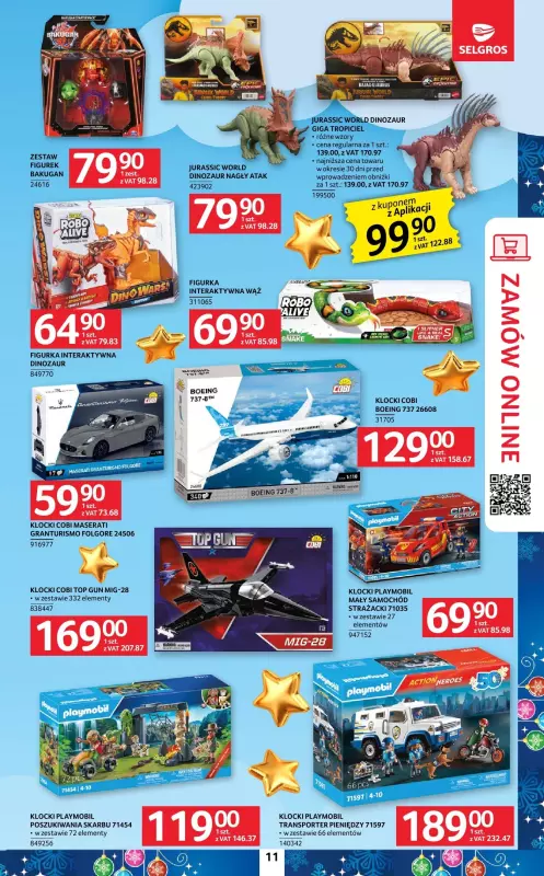 Selgros - gazetka promocyjna Katalog Zabawki od czwartku 21.11 do środy 04.12 - strona 11