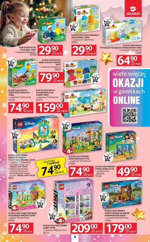 Selgros - gazetka promocyjna Katalog Zabawki od czwartku 21.11 do środy 04.12 - strona 6