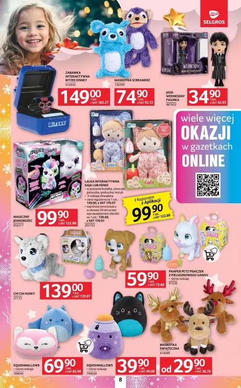 Selgros - gazetka promocyjna Katalog Zabawki od czwartku 21.11 do środy 04.12 - strona 8