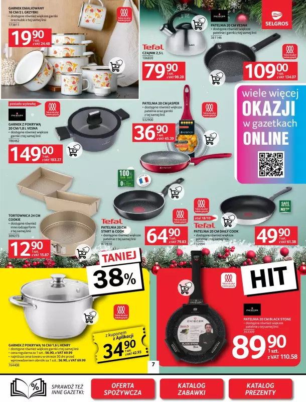 Selgros - gazetka promocyjna Oferta przemysłowa od czwartku 21.11 do środy 04.12 - strona 7