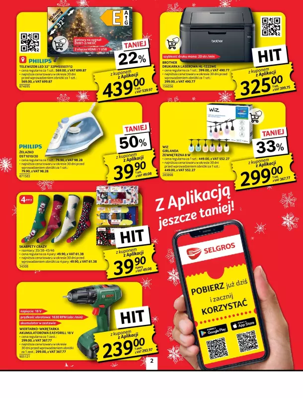 Selgros - gazetka promocyjna Oferta przemysłowa od czwartku 21.11 do środy 04.12 - strona 2