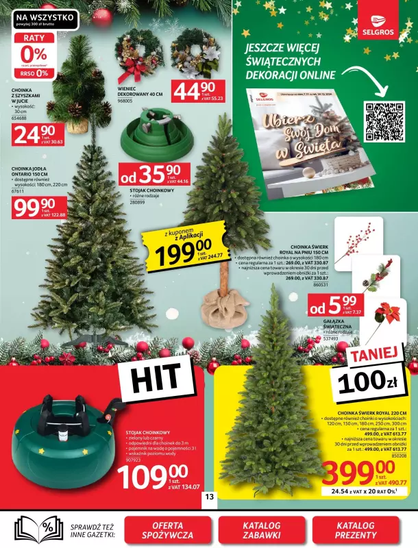 Selgros - gazetka promocyjna Oferta przemysłowa od czwartku 21.11 do środy 04.12 - strona 13