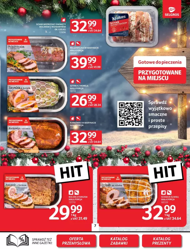 Selgros - gazetka promocyjna Oferta spożywcza od czwartku 21.11 do środy 04.12 - strona 7