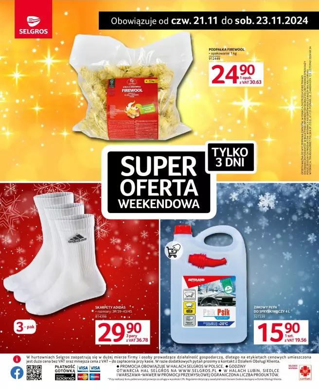 Selgros - gazetka promocyjna Super oferta na 3 dni od czwartku 21.11 do soboty 23.11 - strona 2