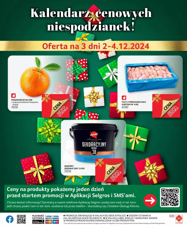 Selgros - gazetka promocyjna Kalendarz Cenowych Niespodzianek! od czwartku 28.11 do soboty 30.11 - strona 2