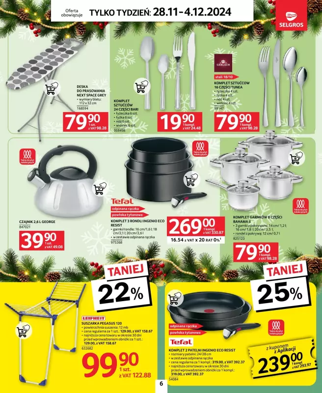 Selgros - gazetka promocyjna Oferta przemysłowa od czwartku 28.11 do środy 04.12 - strona 8