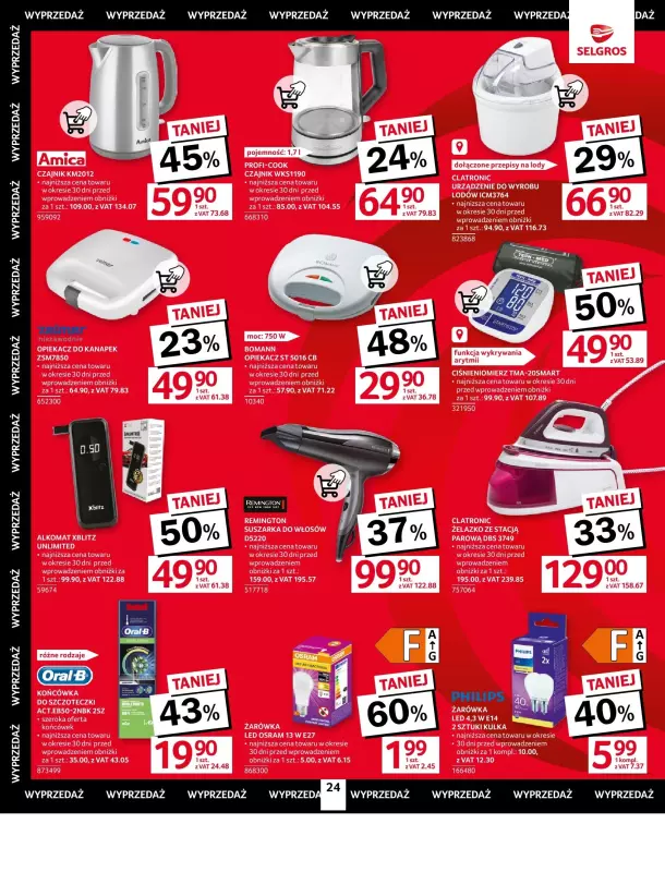 Selgros - gazetka promocyjna Oferta przemysłowa od czwartku 05.12 do środy 18.12 - strona 26