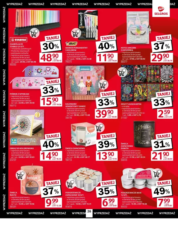 Selgros - gazetka promocyjna Oferta przemysłowa od czwartku 05.12 do środy 18.12 - strona 28