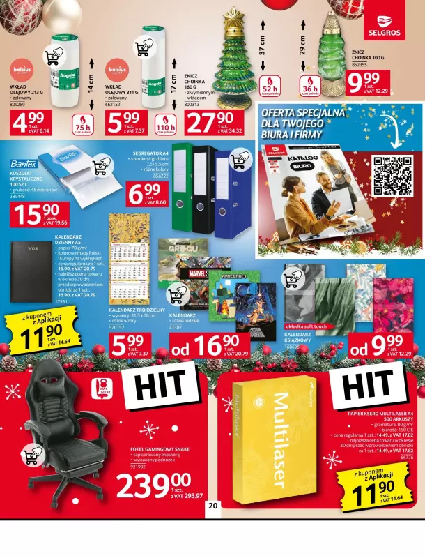 Selgros - gazetka promocyjna Oferta przemysłowa od czwartku 05.12 do środy 18.12 - strona 22