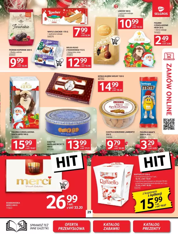 Selgros - gazetka promocyjna Oferta spożywcza od czwartku 05.12 do środy 18.12 - strona 29