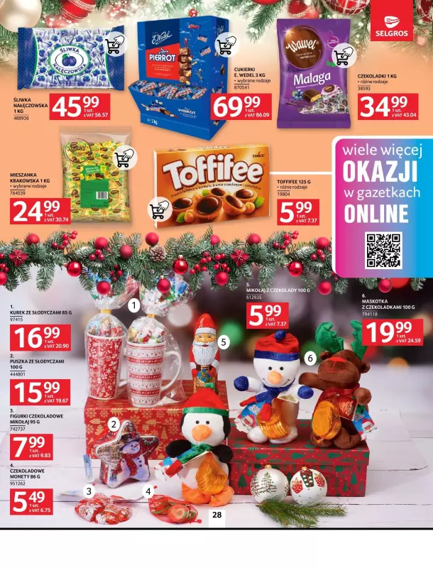 Selgros - gazetka promocyjna Oferta spożywcza od czwartku 05.12 do środy 18.12 - strona 28