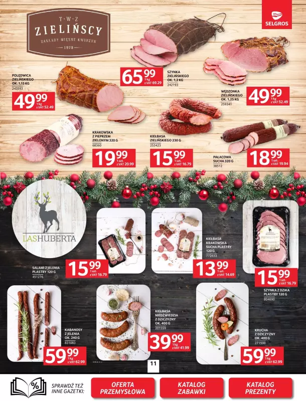 Selgros - gazetka promocyjna Oferta spożywcza od czwartku 05.12 do środy 18.12 - strona 11