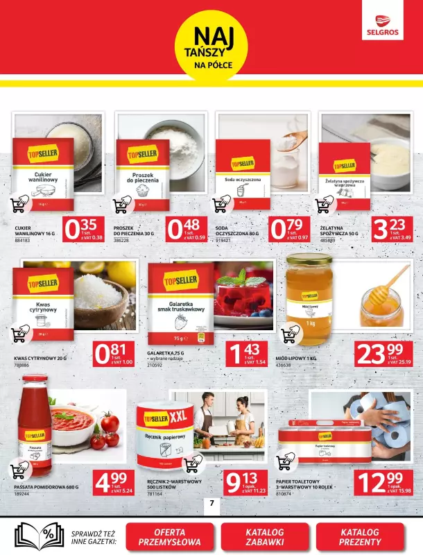 Selgros - gazetka promocyjna Oferta spożywcza od czwartku 05.12 do środy 18.12 - strona 7