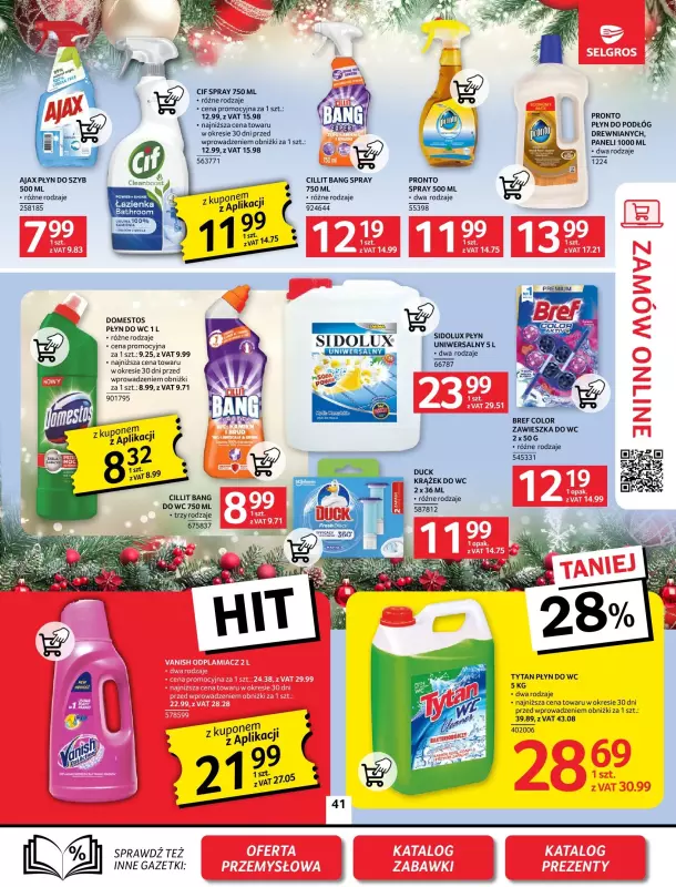 Selgros - gazetka promocyjna Oferta spożywcza od czwartku 05.12 do środy 18.12 - strona 41