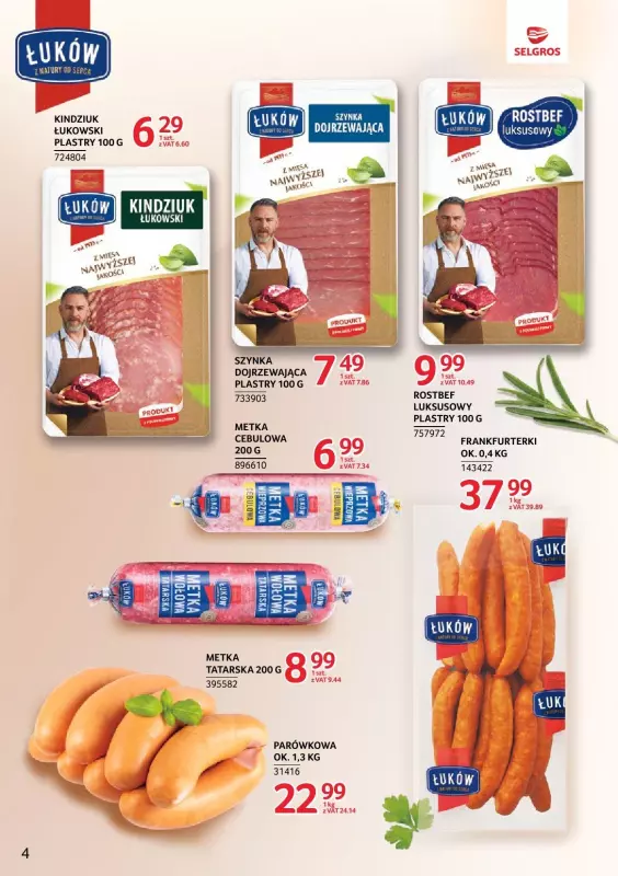 Selgros - gazetka promocyjna Katalog Markowe Produkty od czwartku 05.12 do środy 18.12 - strona 4