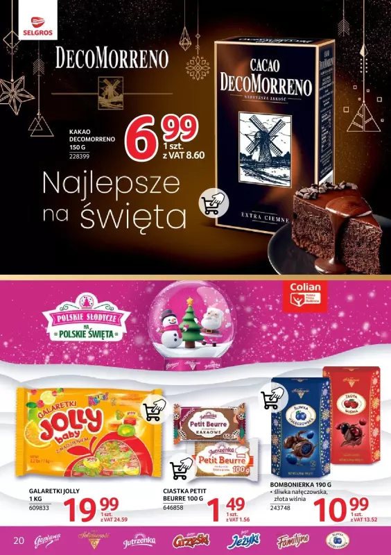 Selgros - gazetka promocyjna Katalog Markowe Produkty od czwartku 05.12 do środy 18.12 - strona 20