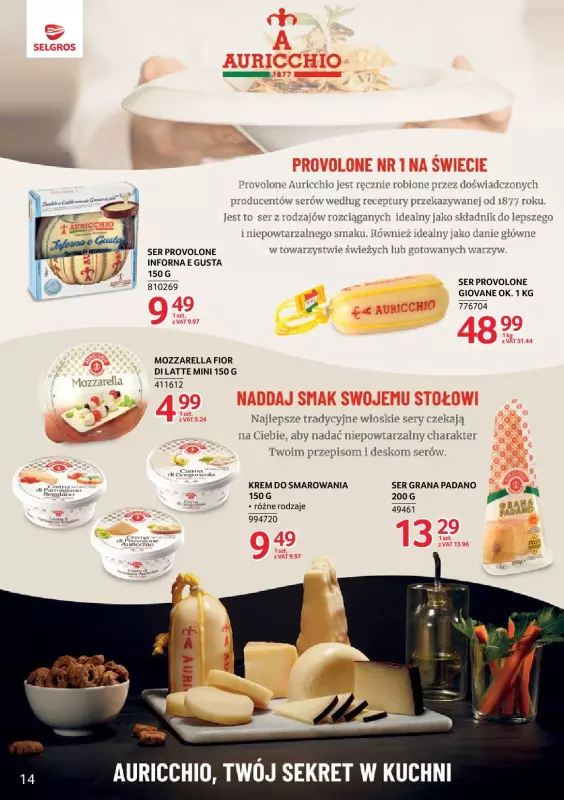 Selgros - gazetka promocyjna Katalog Markowe Produkty od czwartku 05.12 do środy 18.12 - strona 14