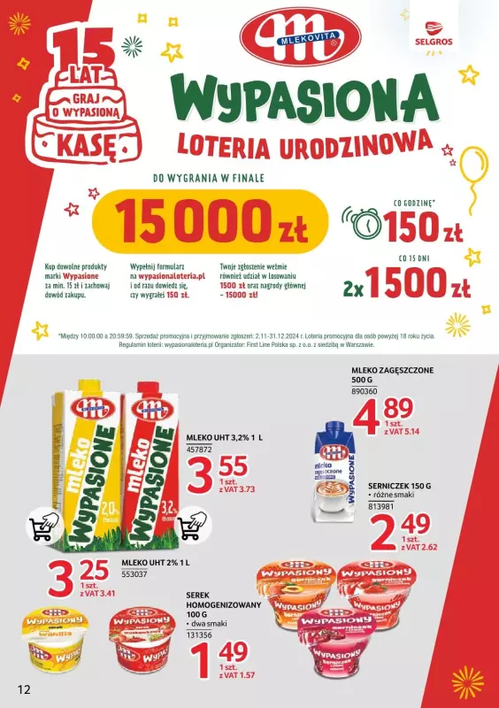 Selgros - gazetka promocyjna Katalog Markowe Produkty od czwartku 05.12 do środy 18.12 - strona 12