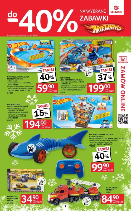 Selgros - gazetka promocyjna Katalog Zabawki od czwartku 05.12 do środy 18.12 - strona 7