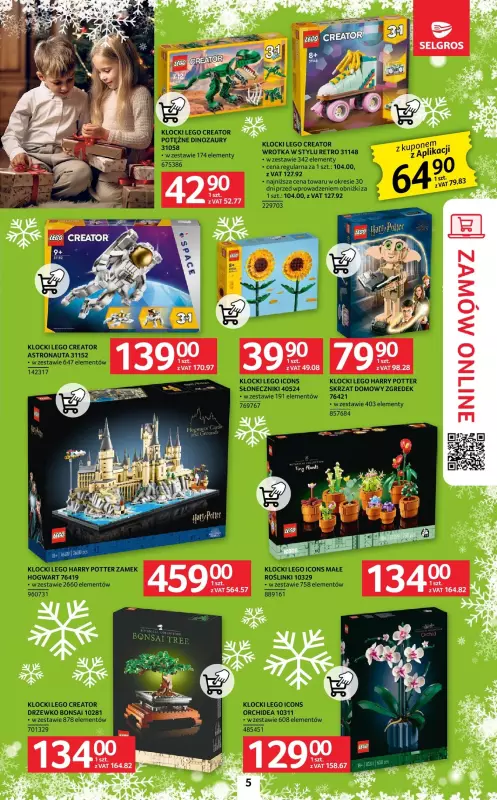 Selgros - gazetka promocyjna Katalog Zabawki od czwartku 05.12 do środy 18.12 - strona 5