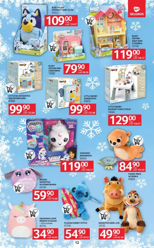 Selgros - gazetka promocyjna Katalog Zabawki od czwartku 05.12 do środy 18.12 - strona 12