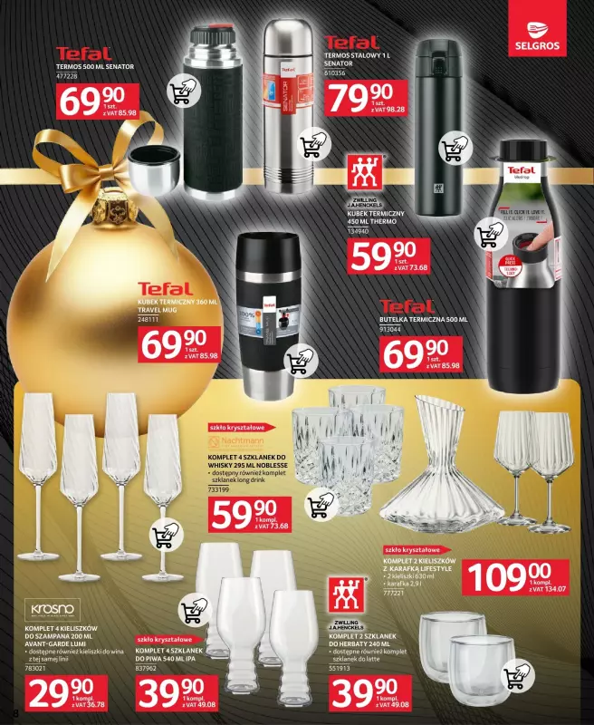 Selgros - gazetka promocyjna Katalog Premium od czwartku 05.12 do środy 18.12 - strona 8