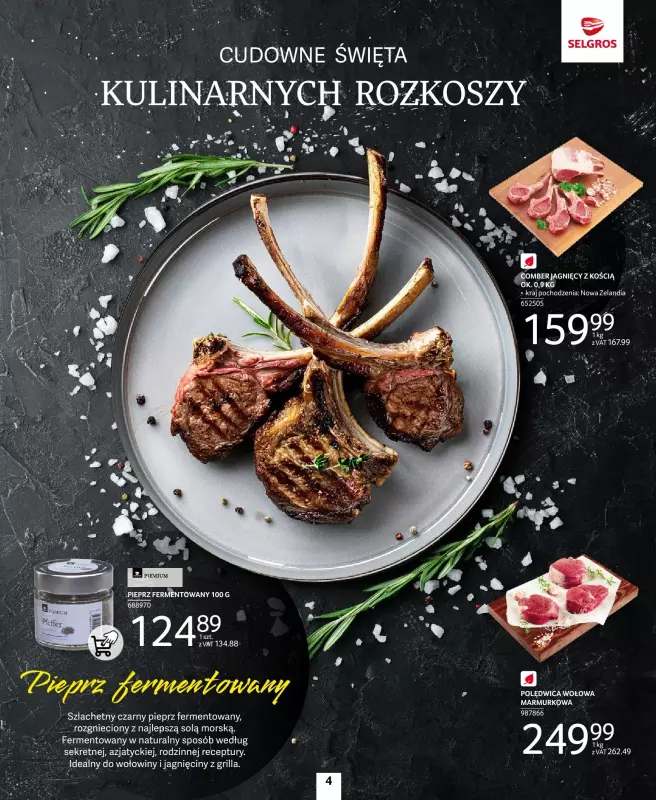 Selgros - gazetka promocyjna Katalog Premium od czwartku 12.12 do wtorku 24.12 - strona 4