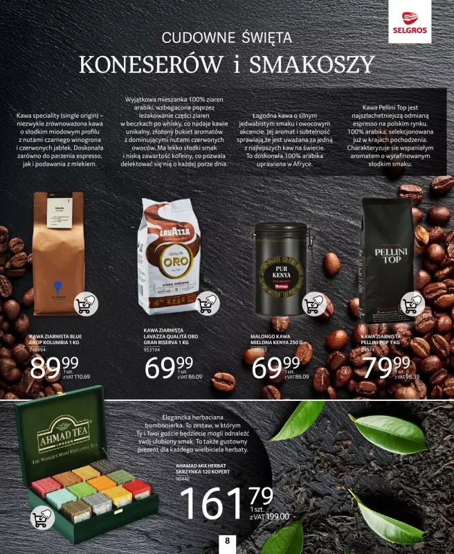 Selgros - gazetka promocyjna Katalog Premium od czwartku 12.12 do wtorku 24.12 - strona 8