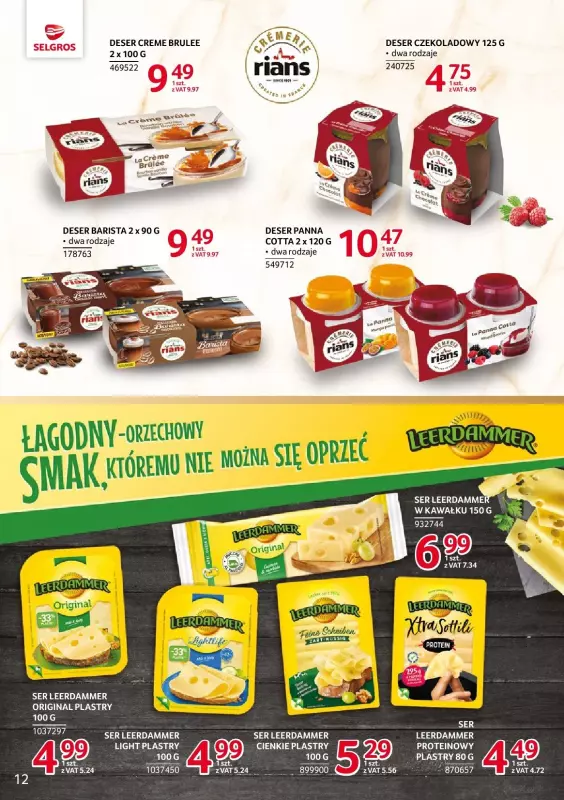 Selgros - gazetka promocyjna Katalog Markowe Produkty od czwartku 19.12 do wtorku 31.12 - strona 12