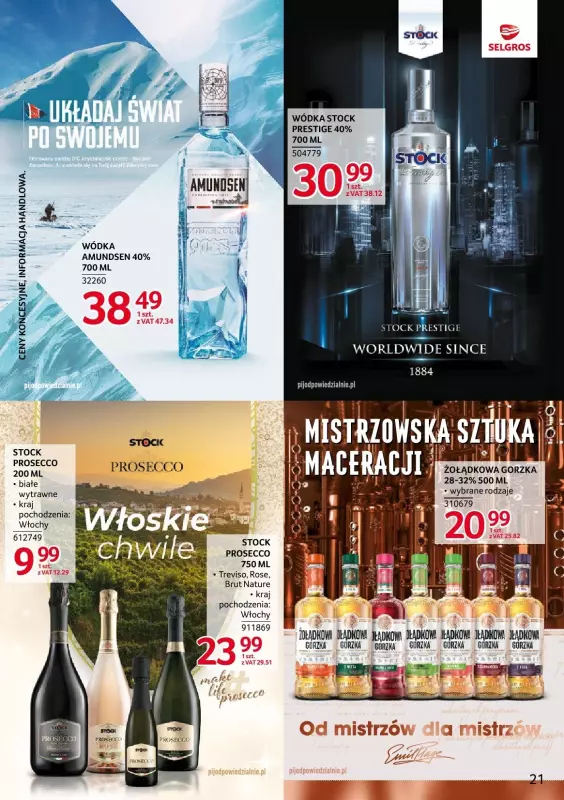 Selgros - gazetka promocyjna Katalog Markowe Produkty od czwartku 19.12 do wtorku 31.12 - strona 21