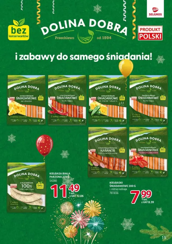 Selgros - gazetka promocyjna Katalog Markowe Produkty od czwartku 19.12 do wtorku 31.12 - strona 19