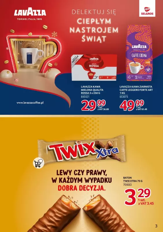 Selgros - gazetka promocyjna Katalog Markowe Produkty od czwartku 19.12 do wtorku 31.12 - strona 3