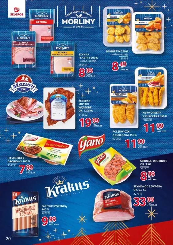 Selgros - gazetka promocyjna Katalog Markowe Produkty od czwartku 19.12 do wtorku 31.12 - strona 20