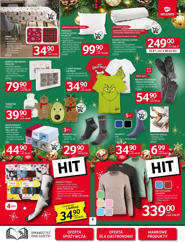 Selgros - gazetka promocyjna Oferta przemysłowa od czwartku 19.12 do wtorku 24.12 - strona 11