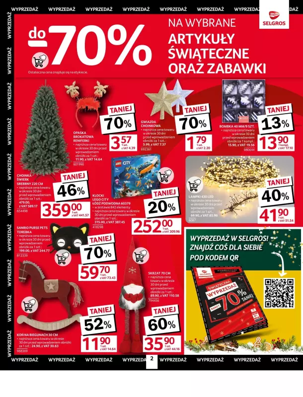 Selgros - gazetka promocyjna Oferta przemysłowa od czwartku 19.12 do wtorku 24.12 - strona 2