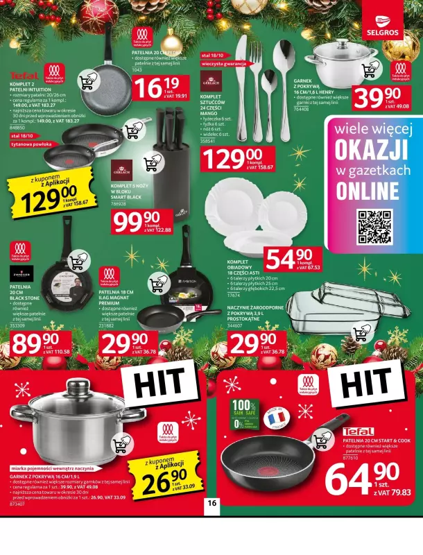 Selgros - gazetka promocyjna Oferta przemysłowa od czwartku 19.12 do wtorku 24.12 - strona 18