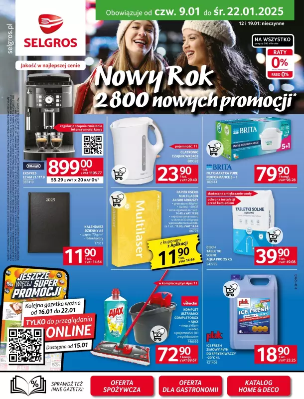 Selgros - gazetka promocyjna Oferta przemysłowa od czwartku 09.01 do środy 22.01