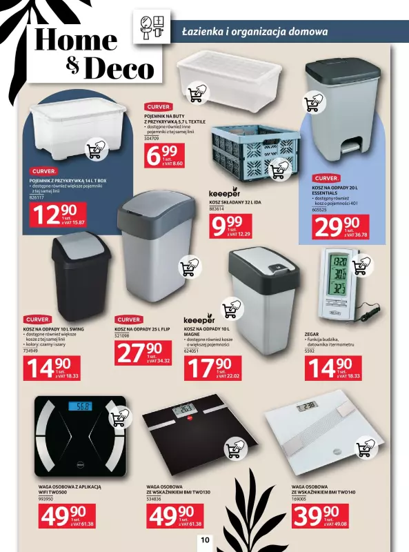 Selgros - gazetka promocyjna Katalog Home&Deco od czwartku 09.01 do środy 22.01 - strona 10