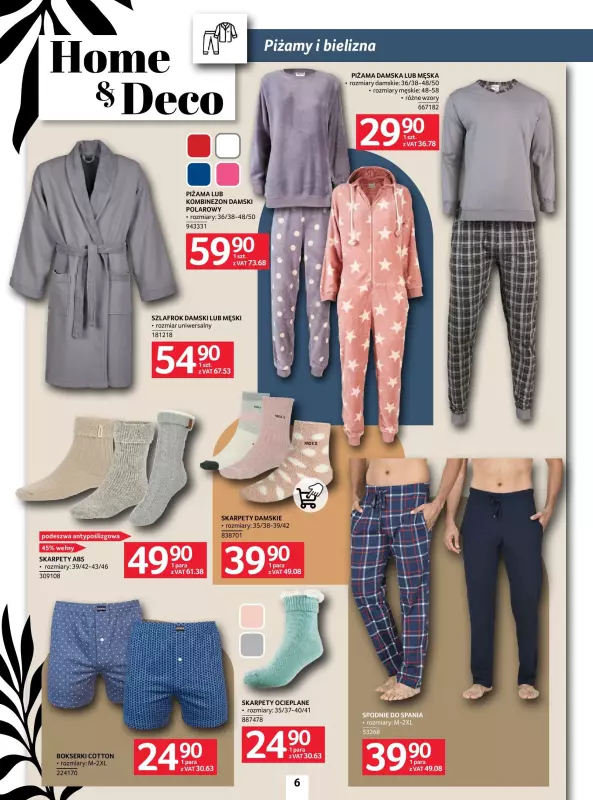 Selgros - gazetka promocyjna Katalog Home&Deco od czwartku 09.01 do środy 22.01 - strona 6