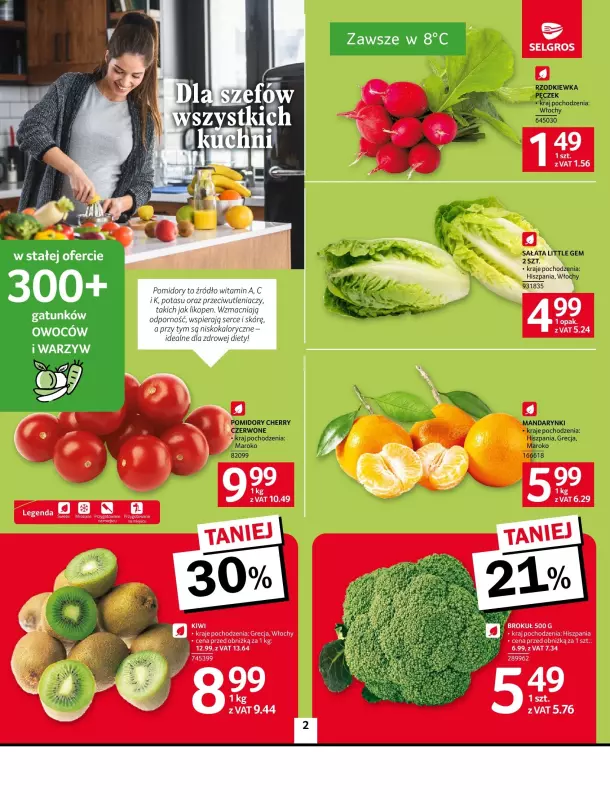 Selgros - gazetka promocyjna Oferta spożywcza od czwartku 09.01 do środy 22.01 - strona 2