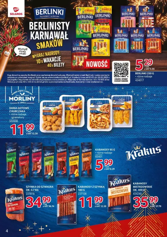 Selgros - gazetka promocyjna Katalog Markowe produkty od czwartku 23.01 do środy 05.02 - strona 4